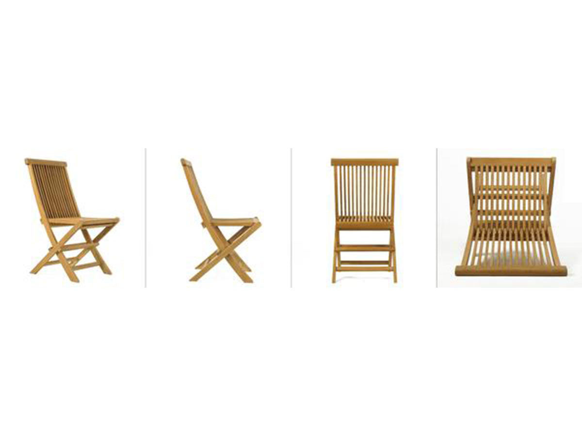 NUSA DUA + JAVA Outdoor Dining Set | 1 Large Dining Table with 6 Chairs (Teak Wood)