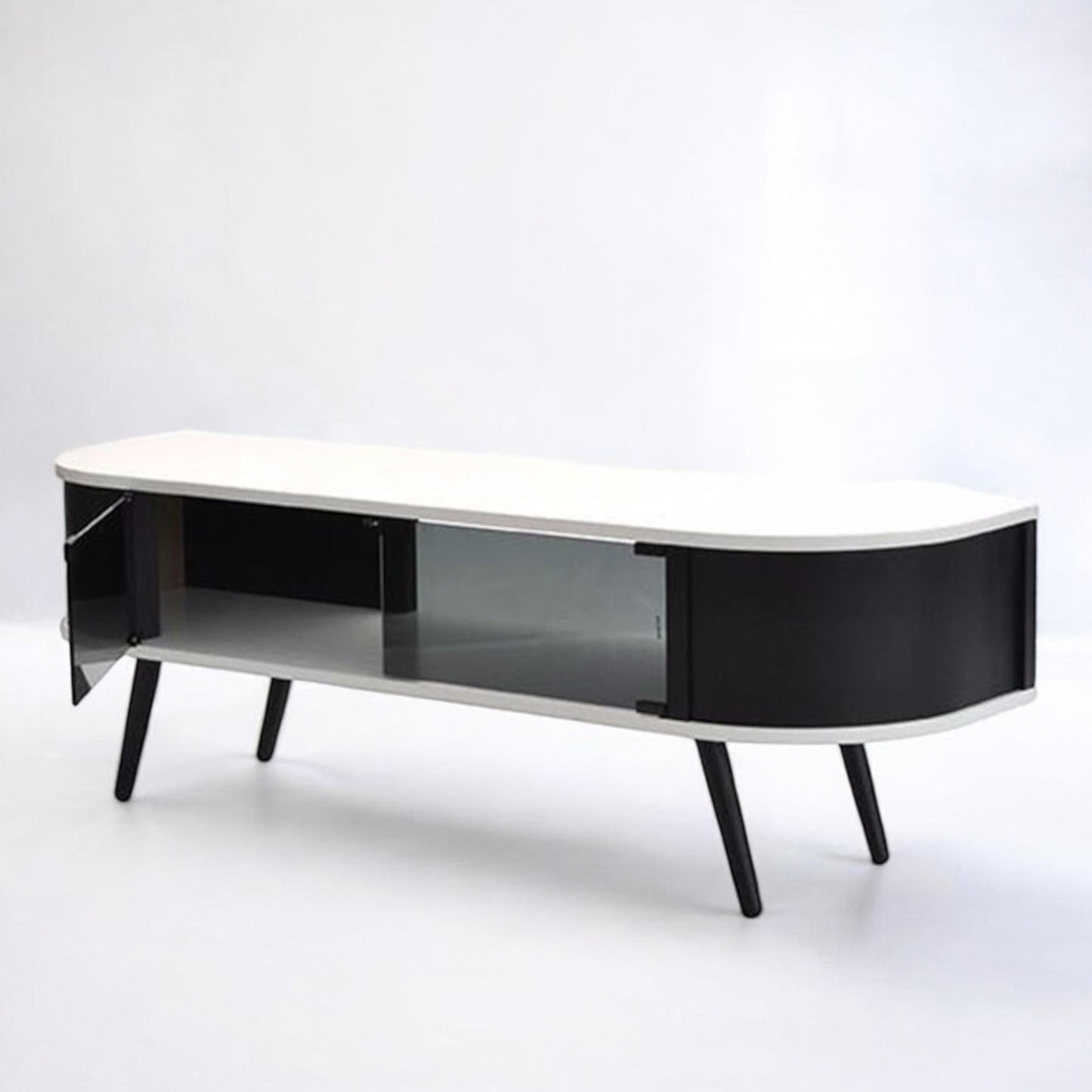 HUGO TV Cabinet | Black/white