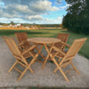 JAVA Outdoor Set 4 | 4 Armchairs with 1 Dining Table 100