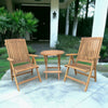 MICHELLE + CILACAP Outdoor Set 5 | 2 Reclining Chairs with 1 Side Table (Octagonal)