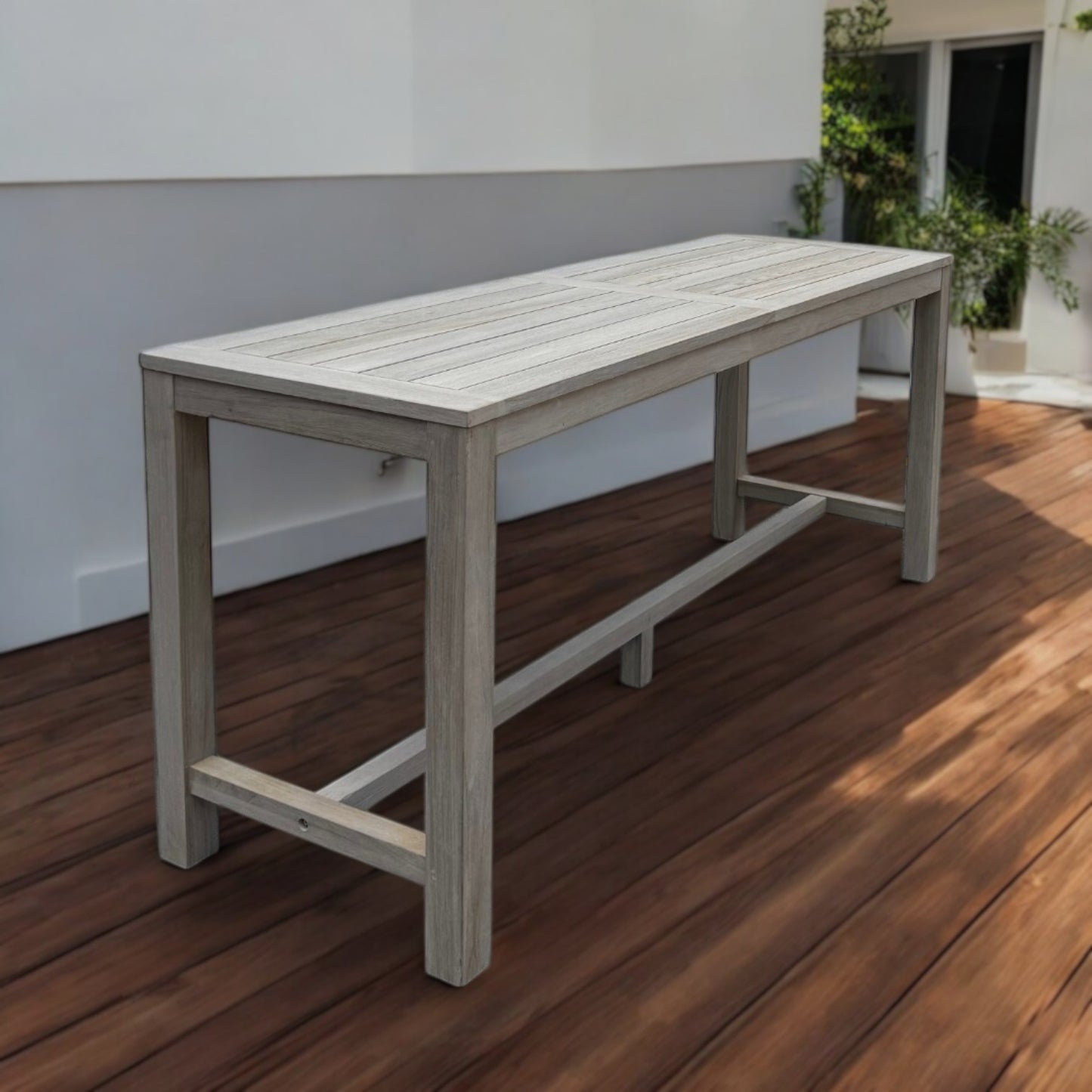 TEDUH Bar Table | Teak Wood