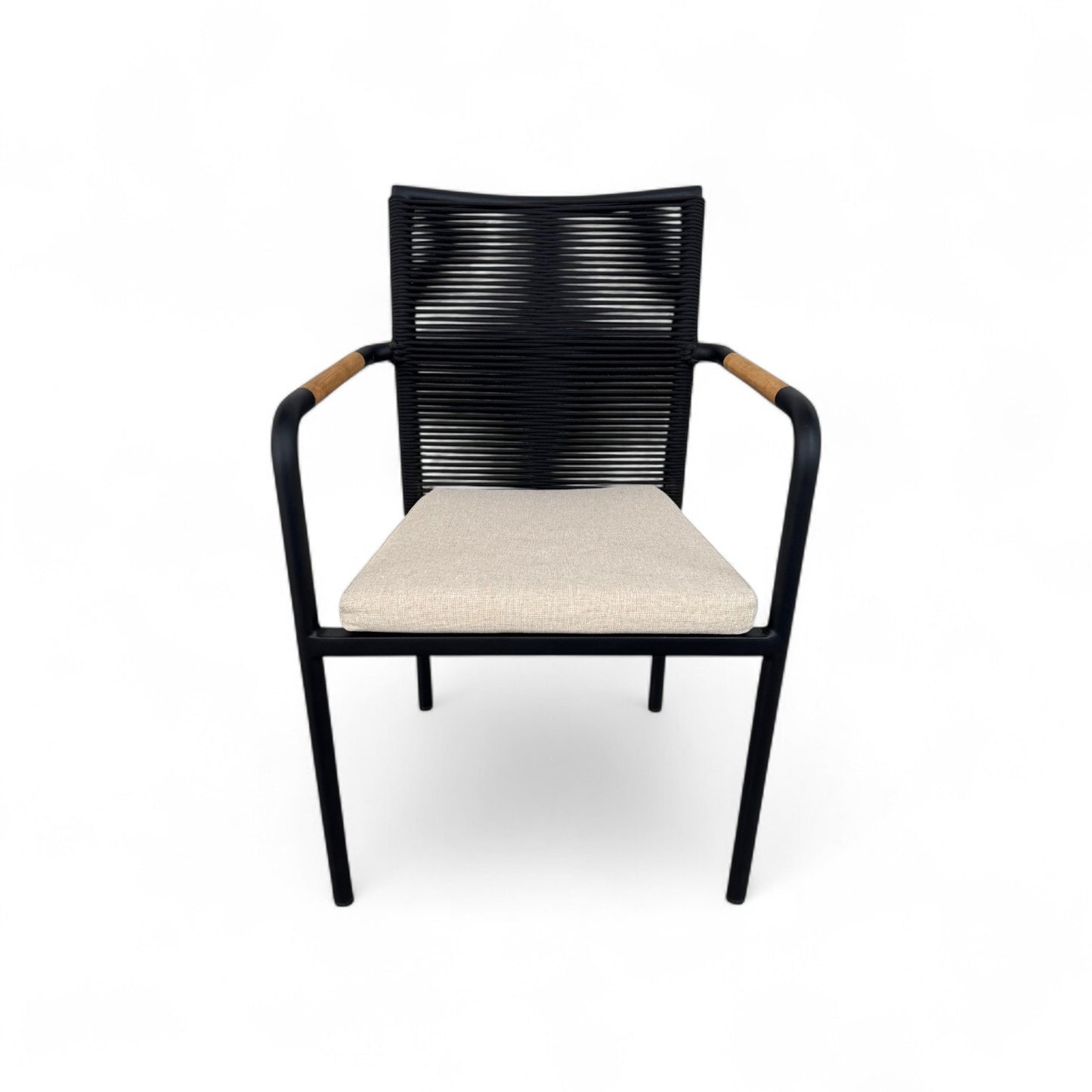 RHODE ISLAND + SKANÖR Outdoor Dining Set | 1 Dining Table with 4 Chairs