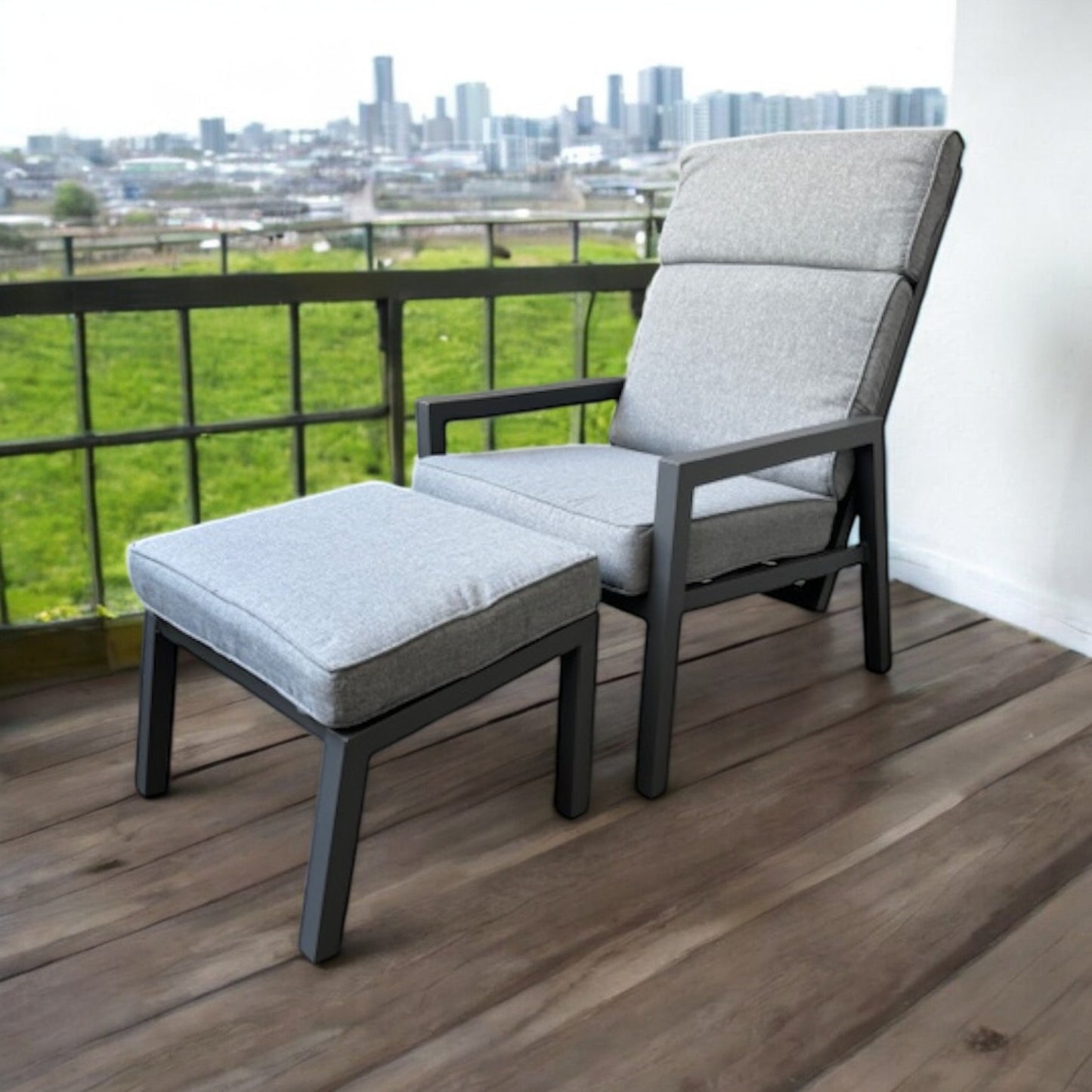 LUND Reclining Chair with Footstool