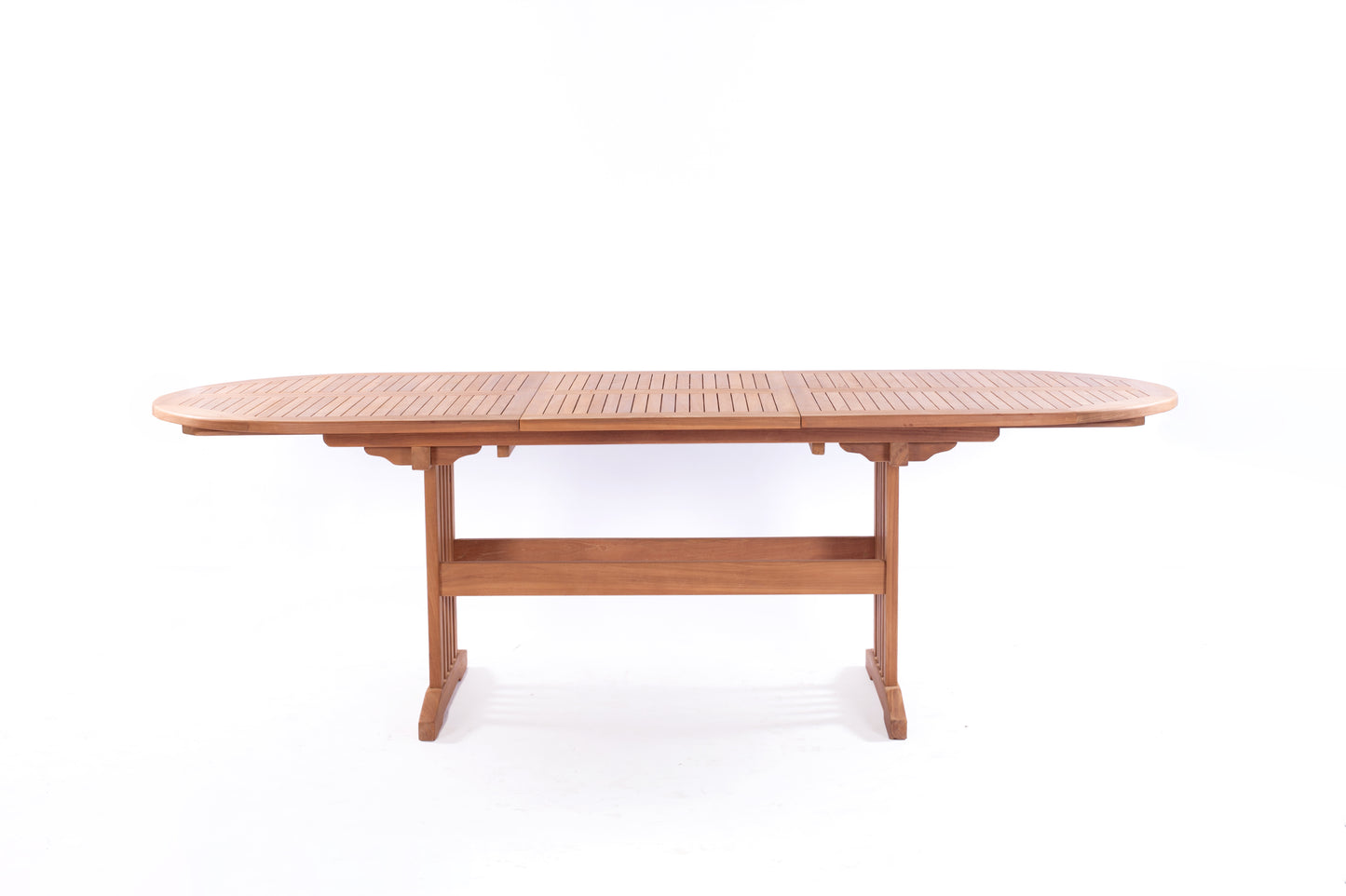 SURABAYA + SKANÖR Outdoor Dining Set | Teak Wood Dining Table with 4 Armchairs
