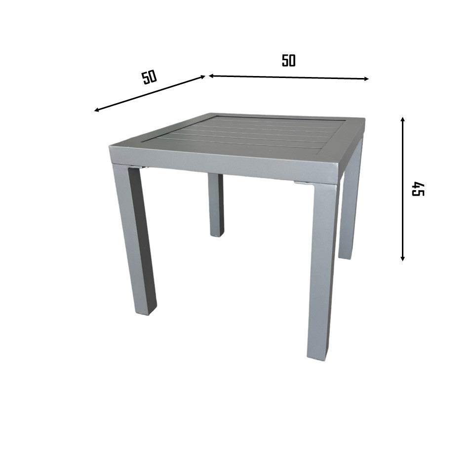 PISA + VENICE Patio Set | 2 Armchairs with 1 Side Table