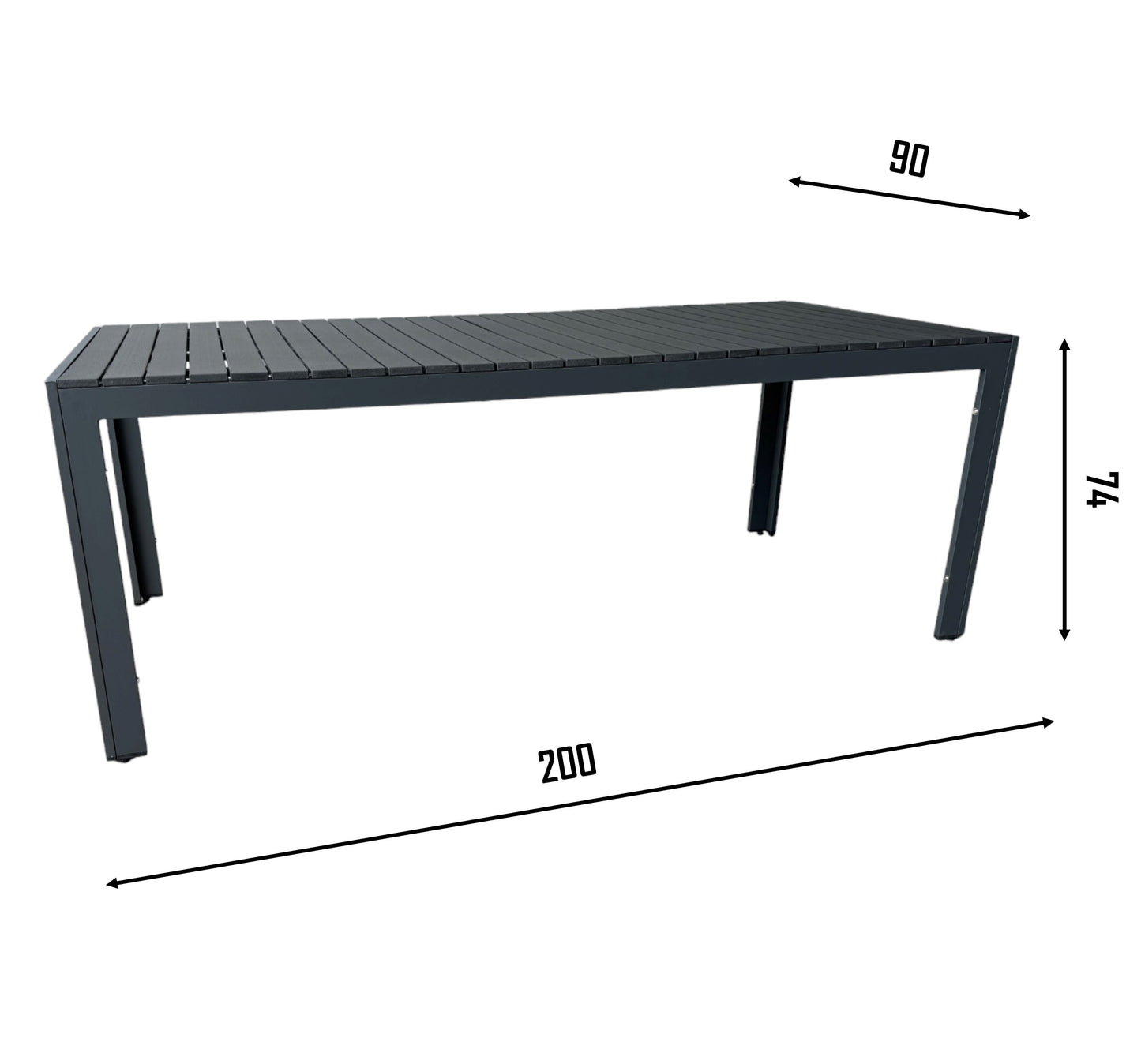 BRENTWOOD Outdoor Dining Table | 200x90
