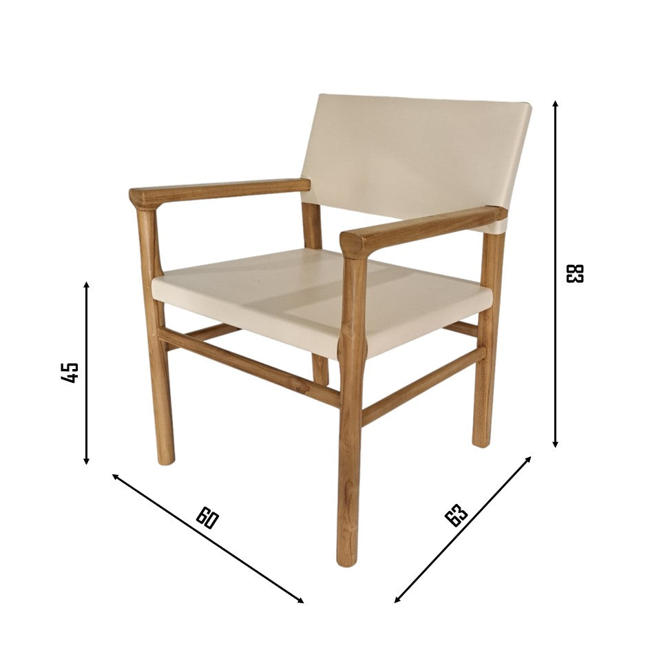 BROMO Dining Chair | Beige - Pre Order