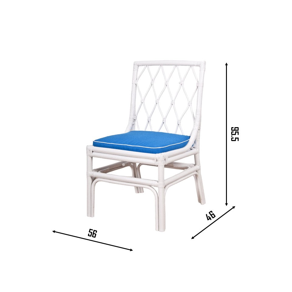 BAYMONT Rattan Dining Chair Ex. Display