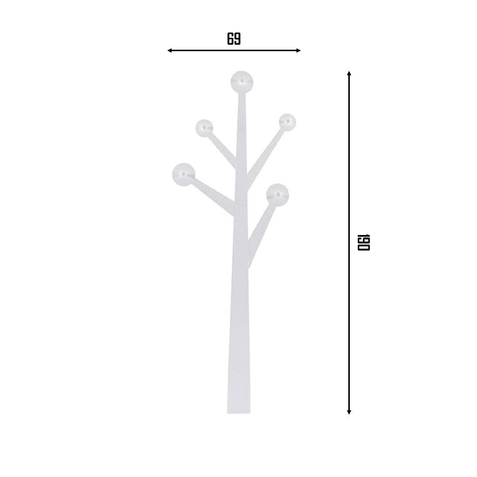 CLEARANCE | SPIRA Coat Hanger - White
