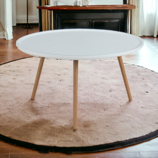 DAISY Round Coffee Table | Light Grey
