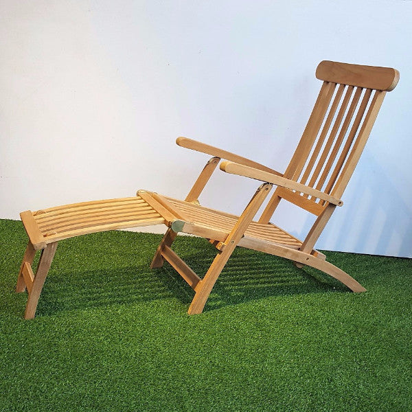 SAN DIEGO Foldable Sun Lounger | Teak Wood
