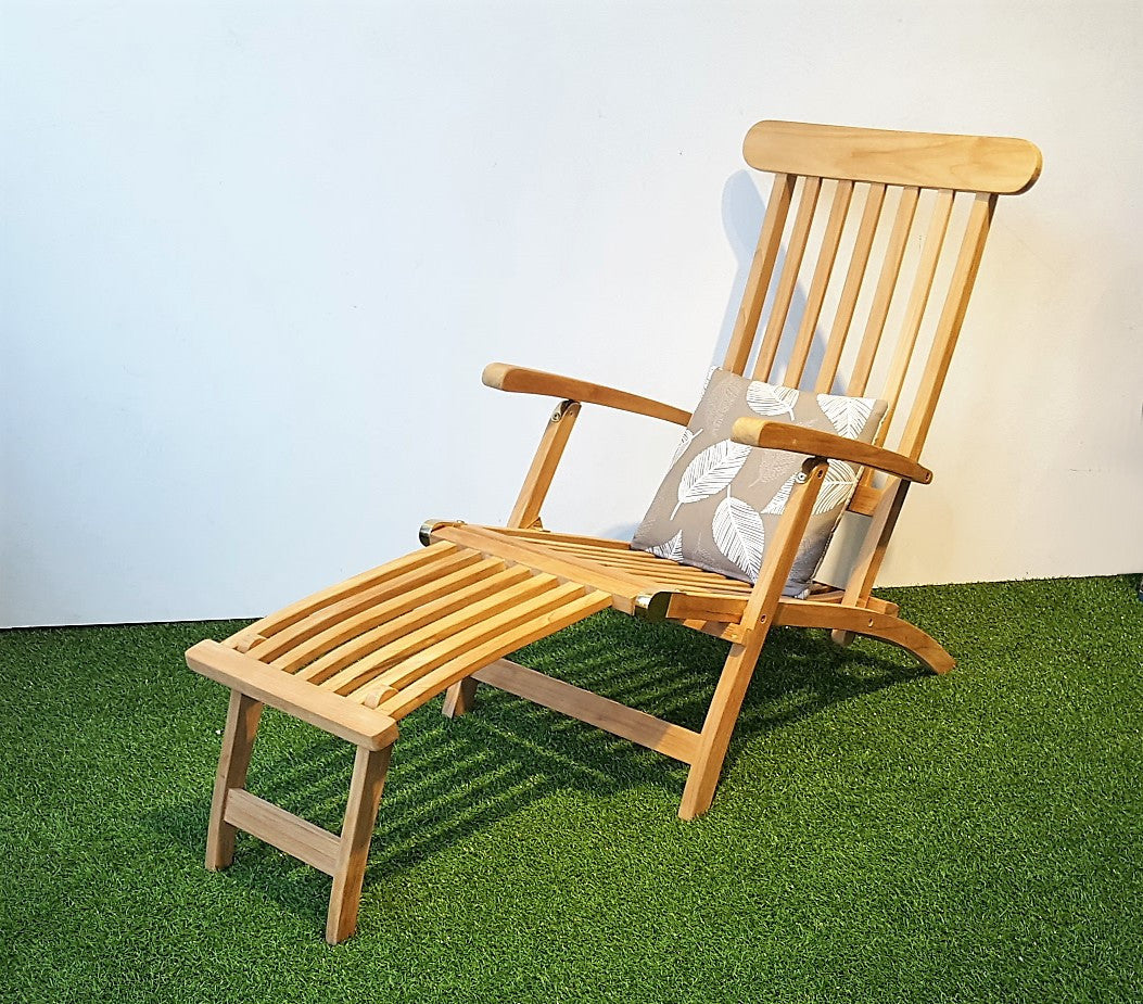 SAN DIEGO Foldable Sun Lounger | Teak Wood