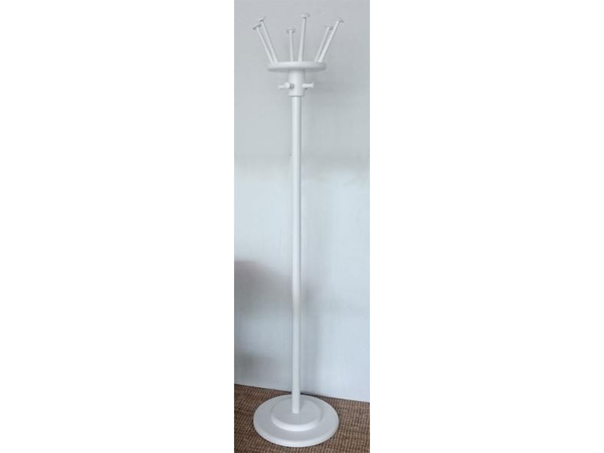 Fame Drum coat hanger and hat stand, white