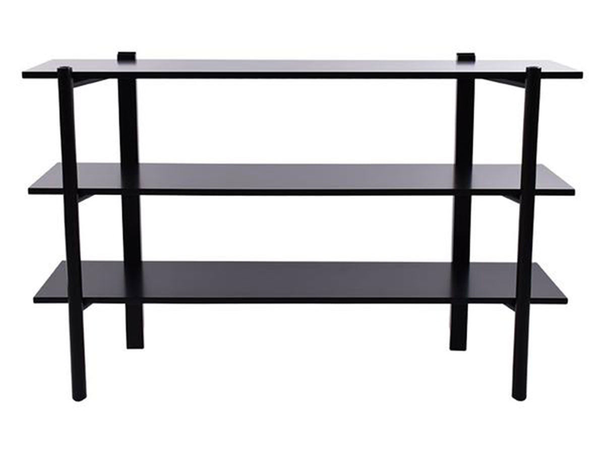 Black book and display shelves