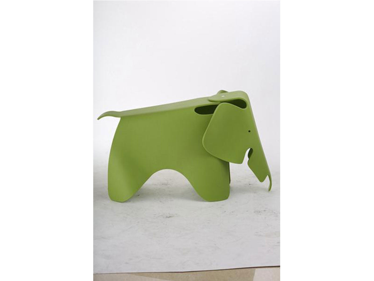 Decorative Elephant plastic stool, Green