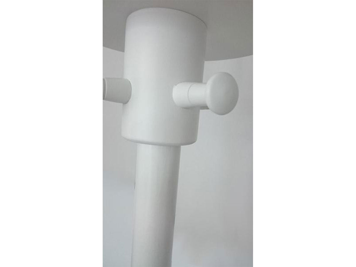 Fame Drum coat hanger and hat stand, white