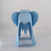 Decorative Elephant Plastic Stool | Blue