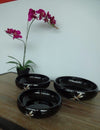 Lacquerware fruit bowl dragonfly