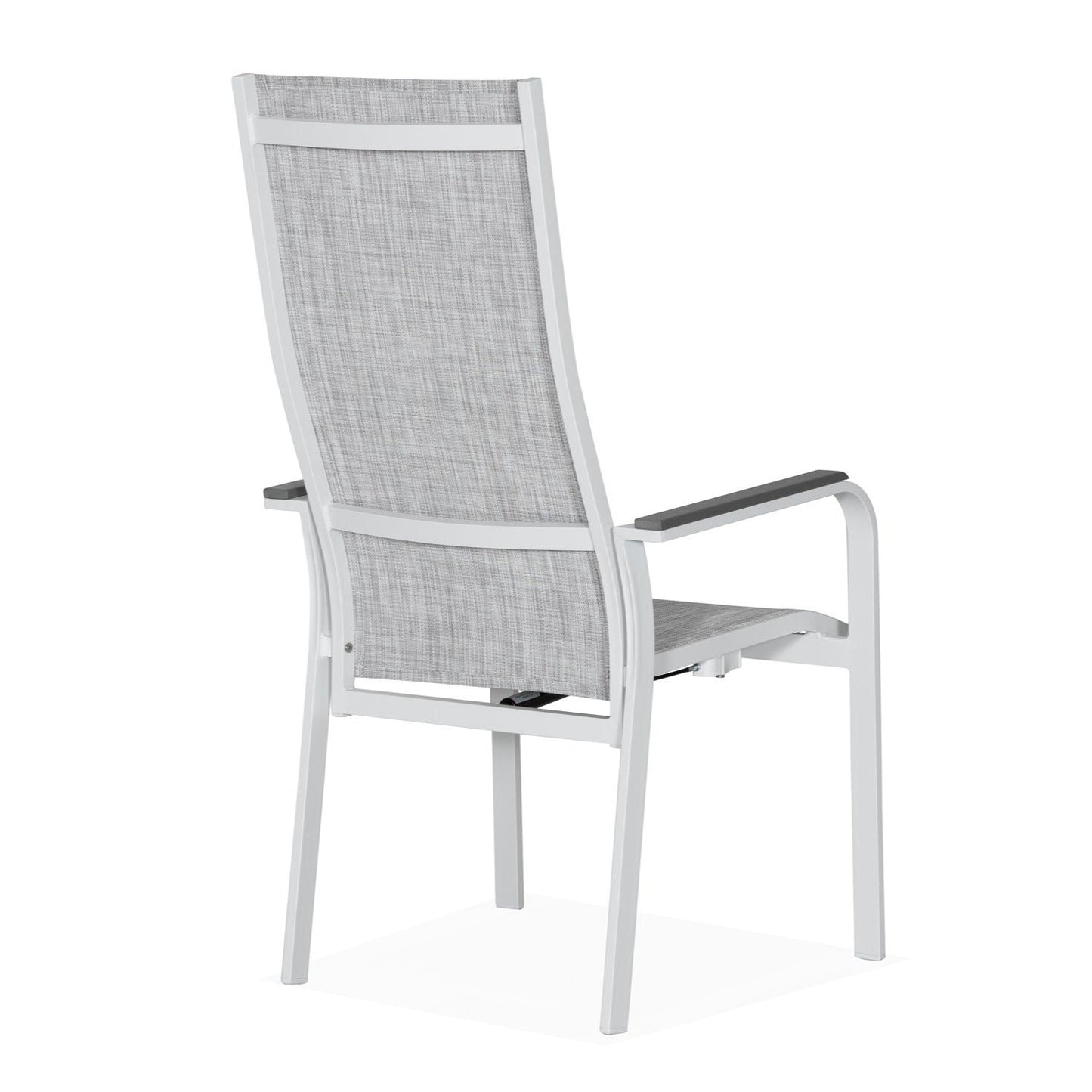 PISA Recliner Chair and Footstool Set | White