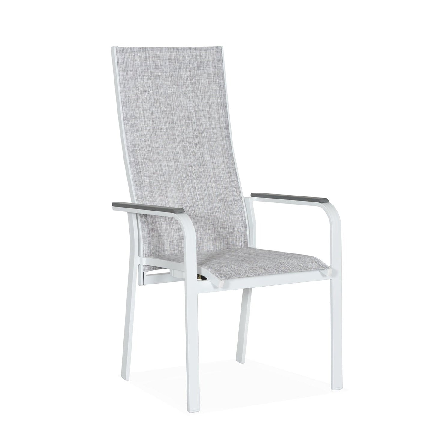 PISA Recliner Chair and Footstool Set | White