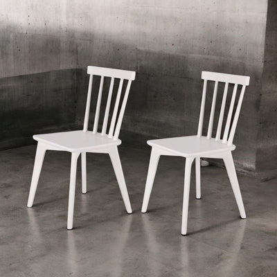 Linkoping White Dining Chair | Set of 2