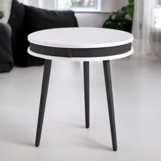 HUGO Side Table | Black/white