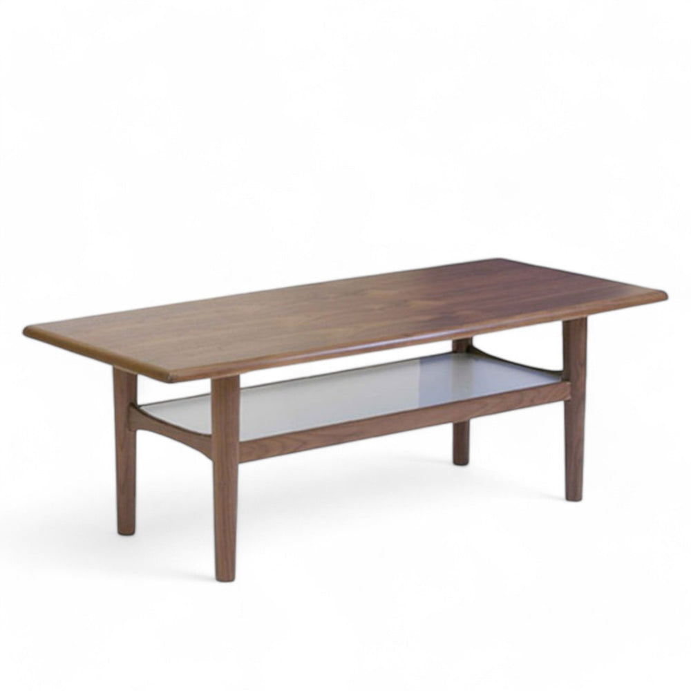 Swan Vintage Walnut Coffee Table