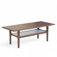 Swan Vintage Walnut Coffee Table