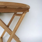 JAVA Outdoor Set (Teak Wood) | 2 Chairs with 1 Round Table 70