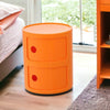 Drum Cabinet with 2 Doors | Orange