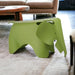 Decorative Elephant Plastic Stool | Green