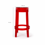 Transparent Ghost Stool