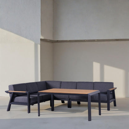 HAMNES Corner Sofa Set | Outdoor FREE PATIO UMBRELLA