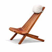 Acacia Wooden Folding Chair