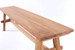 SEMARANG Table and Bench Set | Teak Wood