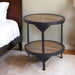 Bombay Industrial Wooden Side Table
