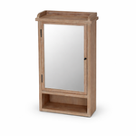Cecilia Mirror Cabinet with Hangers