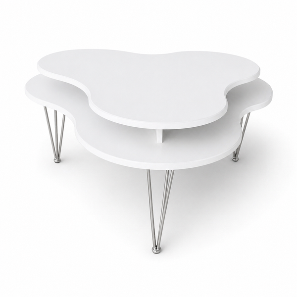 Cloud Modern Organic Shaped Coffee Table
