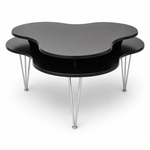 Cloud Modern Organic Shaped Coffee Table