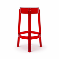 Transparent Ghost Stool