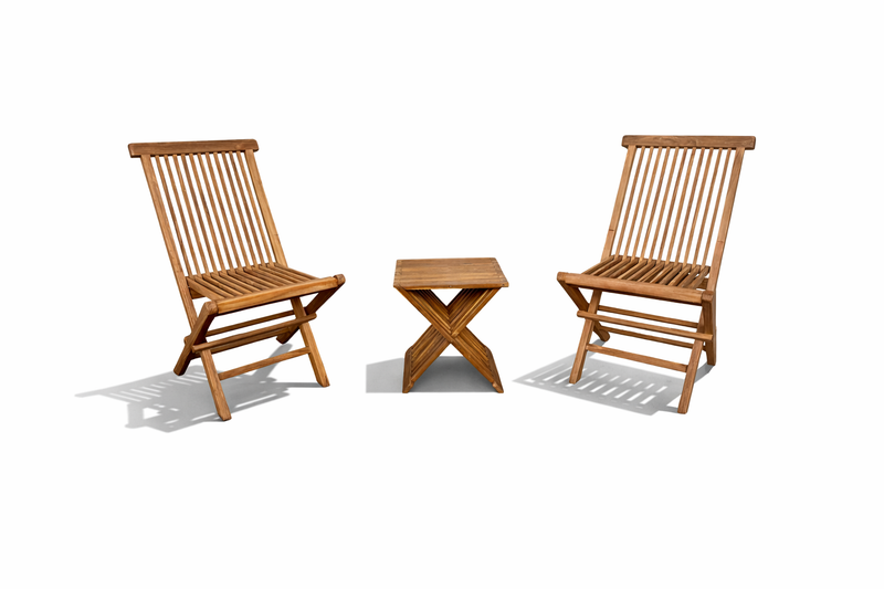 Java Outdoor Folding Chair + Java x-side table