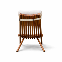 Acacia Wooden Folding Chair