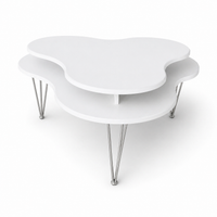 Cloud Modern Organic Shaped Coffee Table