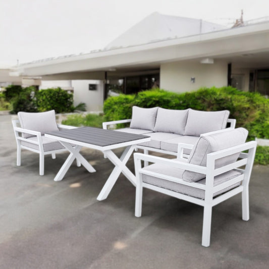 BERGEN Aluminium Outdoor Sofa Set