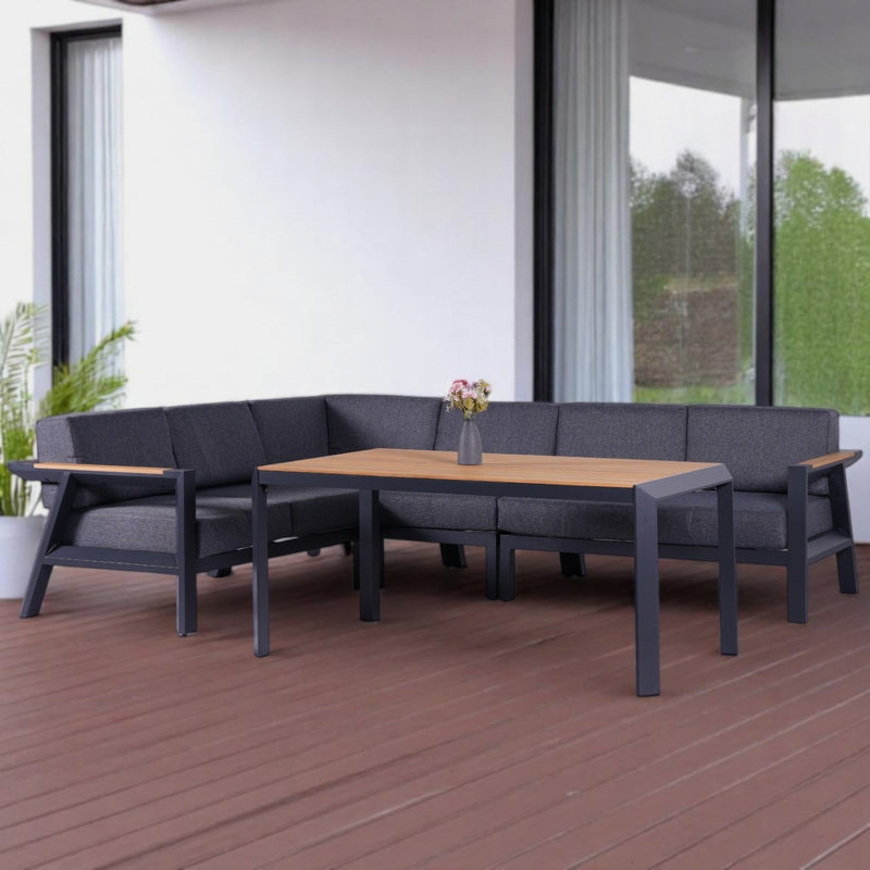 HAMNES Corner Sofa Set – Stylish and Comfortable Outdoor Lounge Furniture for Patio and Garden Spaces