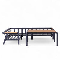 HAMNES Corner Sofa Set – Stylish and Comfortable Outdoor Lounge Furniture for Patio and Garden Spaces