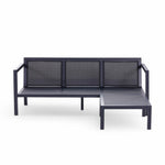 Hamar Outdoor Sofa Set in Gray – Modern and Stylish Patio Furniture for Garden or Terrace