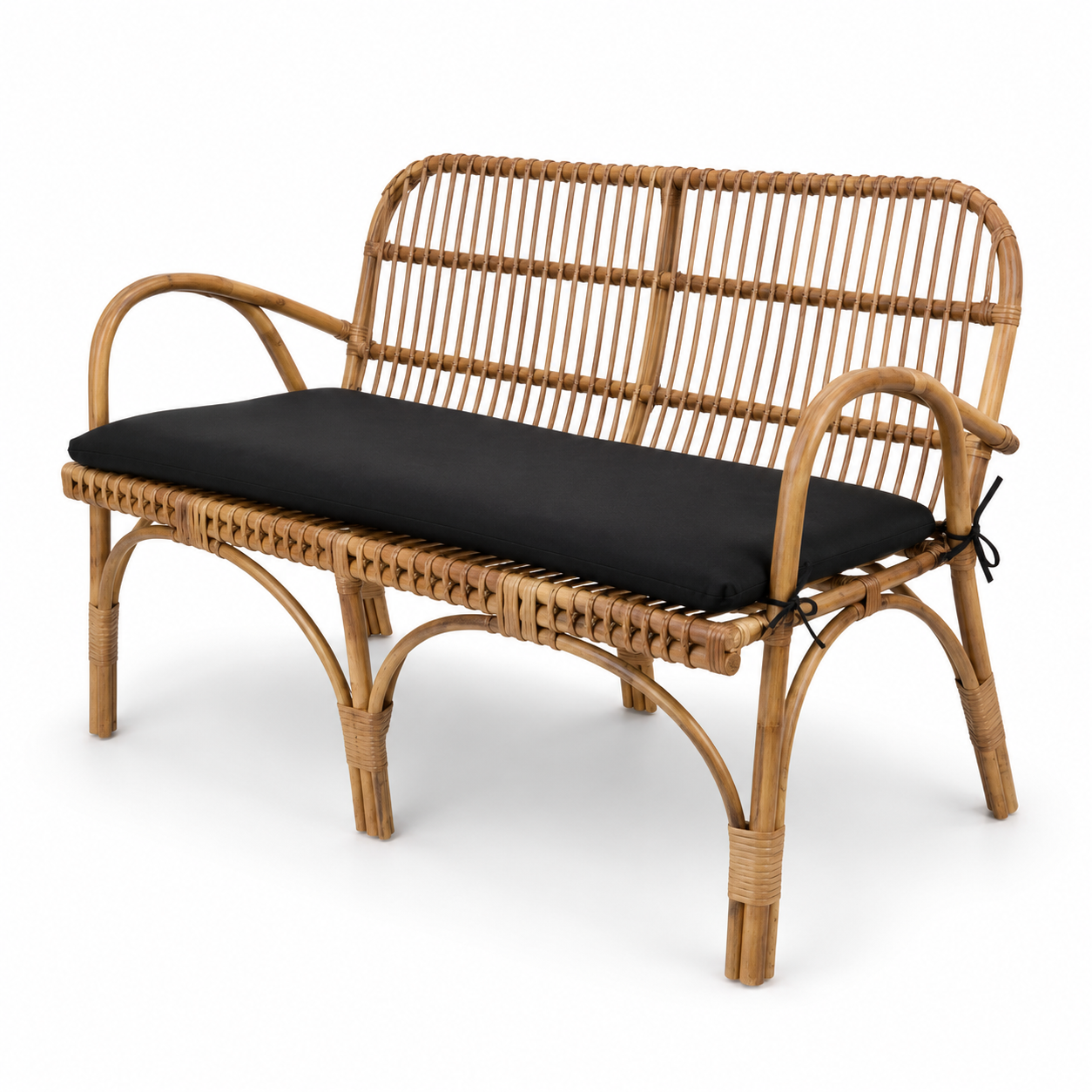 Honolulu Rattan Bench