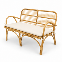 Honolulu Rattan Bench