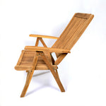 Michelle Reclining Chair | Teak Wood